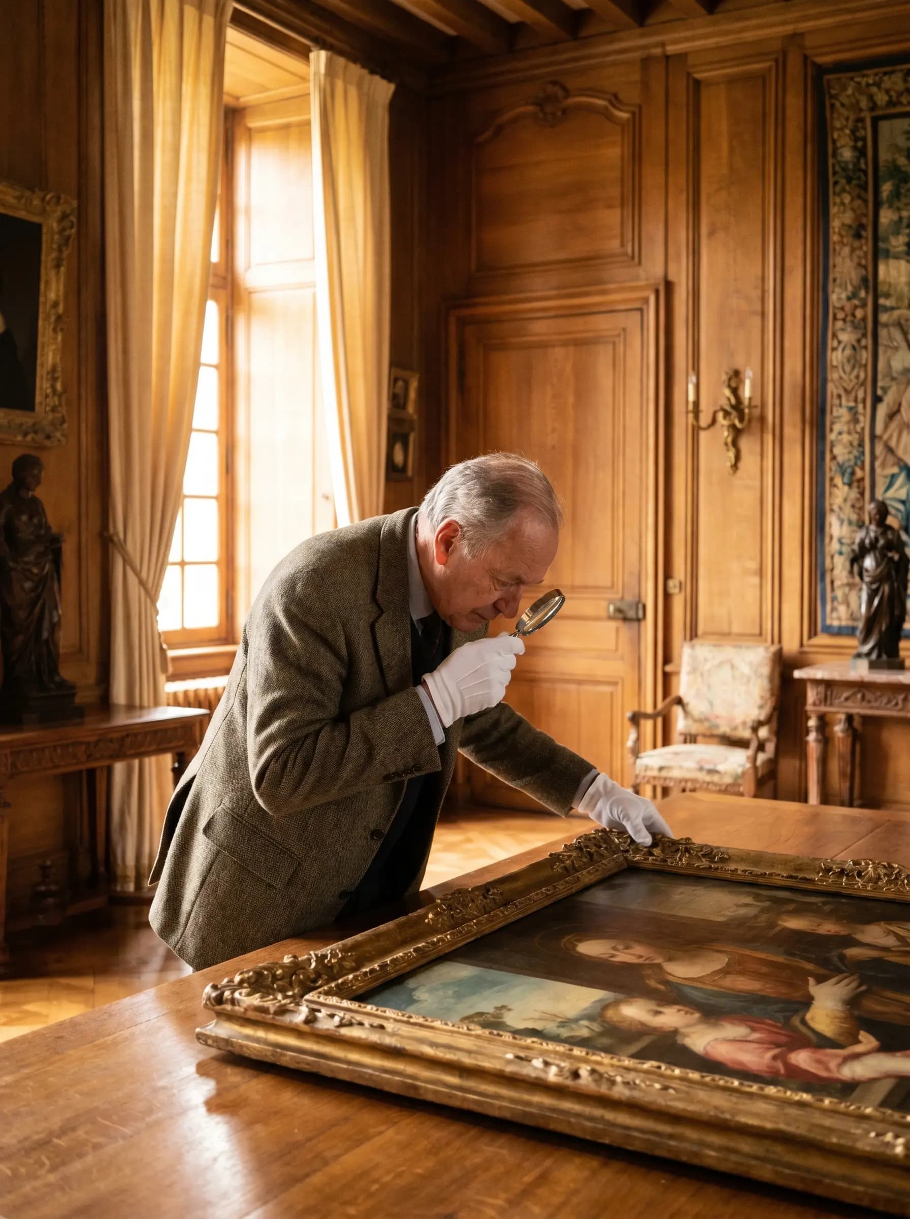 Intérieur de maison · succession
