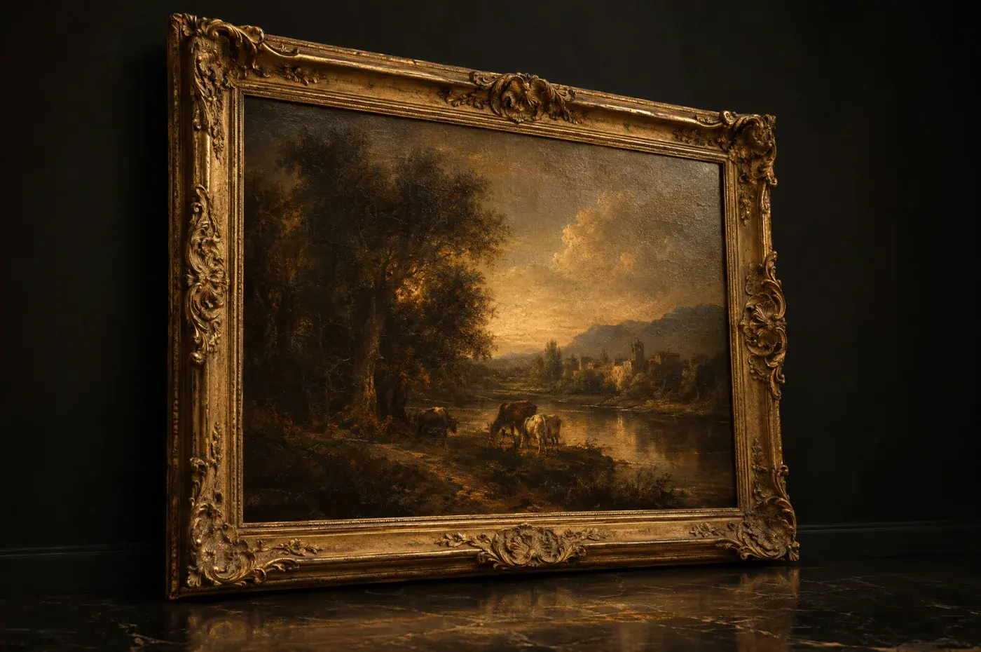 Huiles sur toile